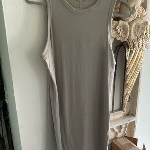 Lululemon Sleeveless Gray Cotton  Dress Size 10
